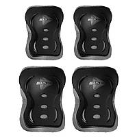 Комплект наколенников и налокотников KLS Kiter Pads L Black (8585019398703)