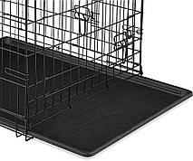 Металева клітка Dog Cage XL для транспортування собак великих розмірів — 108 x 70 x 77 см, фото 6