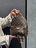 Жіночий рюкзак Louis Vuitton Palm Springs Backpack Brown еко шкіра рюкзак ЛВ коричневий з ремінцями, фото 9