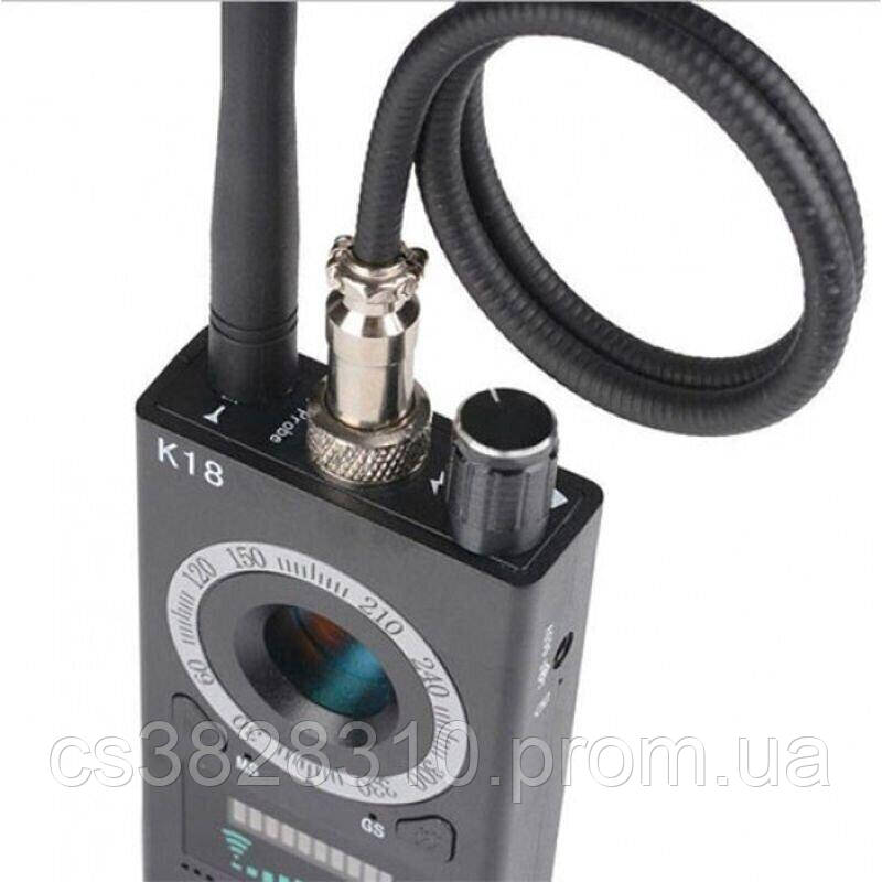 Обнаружитель жучков и камер I-Tech K18, Прибор для обнаружения прослушки, Оборудование для поиска жучков ECC - фото 6 - id-p1873405668