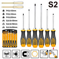 Набор отверток ударных 6 шт INGCO INDUSTRIAL