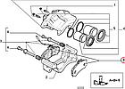 Гальмівні колодки передні R14 Fiat Ducato, Peugeot J5, Citroen C25 (1982-1994), 71770950, 425106, 4254A4, фото 4