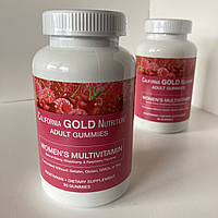 California Gold Nutrition Women s multivitamin Мультивітаміни для жінок, 90 желейок з ягідним смаком