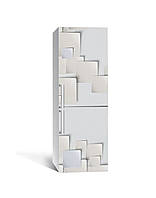Декор холодильника наклейка Бумажные листы 60х180 cм самоклеющаяся пленка для холодильника