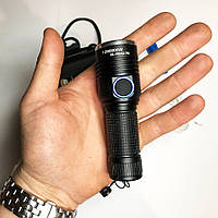 Фонарик на все случаи Bailong, Тактический сверхъяркий светодиодный фонарь, Ручной аварийный фонарь PQ-71