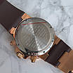 Годинник наручний чоловічий Ulysse Nardin Maxi Marine Gold- Brown преміального ААА класу, фото 4