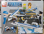 Конструктор SLUBAN M38-B0366 Аэробус авиация 463 детали, фото 2
