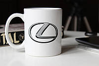 Чашка с принтом "LEXUS"
