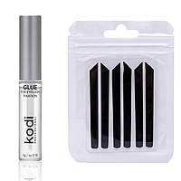 Набір: клей для ламінування вій "KODI" і компенсатори