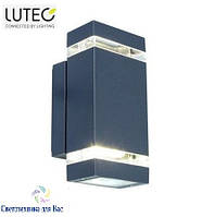 Світильник вуличный настінний LUTEC Focus  LED 4000K 8w IP44 235*109*100mm 300Lm Architectural 5605013118