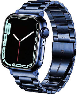 Ремінець для Apple Watch Steel Band Stainless Blue  • 38/40/41mm.