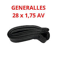 Велосипедная камера 28*1.75/2.125 AV тм.GENERALLES