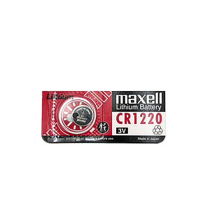 Батарейка CR1220 Maxell Lithium (1шт.)
