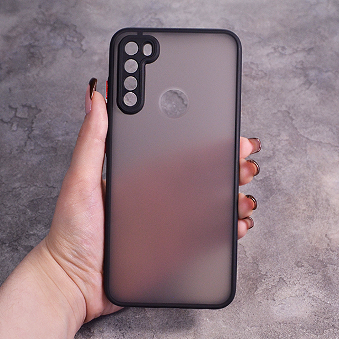 Пластиковий чохол із кольоровими боками та захистом на камеру Xiaomi Redmi Note 8T