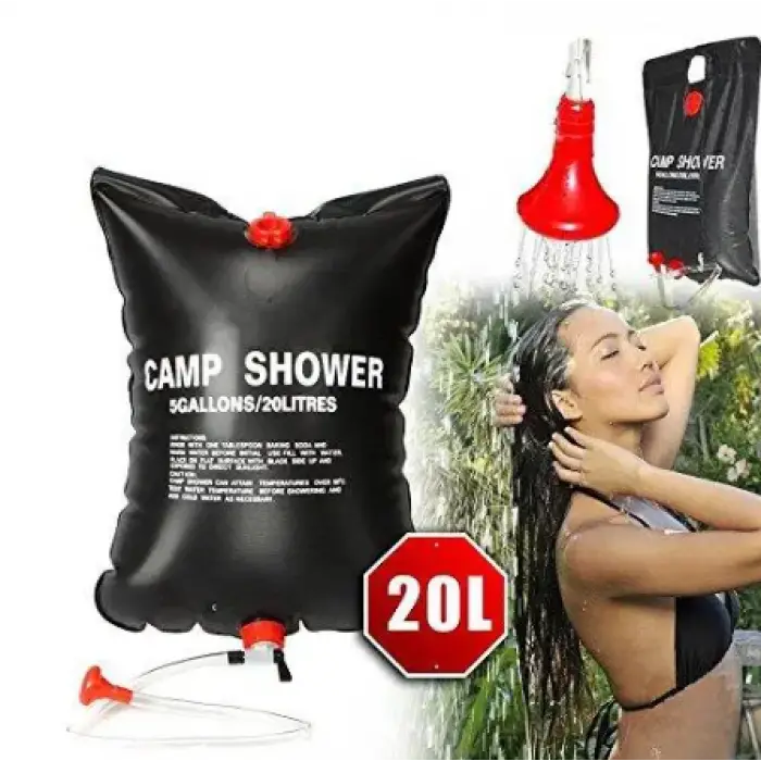 Душ туристичний 20 л, Solar Shower/ Портативний літній душ/ Душ для кемпінгу та дачі