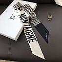 Шовкова стрічка твіллі Christian Dior Діор, фото 4