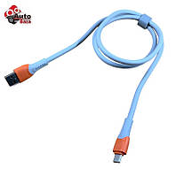 USB кабель для зарядки Profit LS-601 30W Ultra Strong QC USB to Type-C 1m Серый