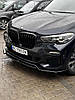 Спліттер BMW X5 G05 M Sport тюнінг обвіс елерон (V1), фото 9