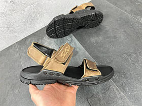 Шкіряні чоловічі босоніжки коричневі. Літні сандалі коричневі чоловічі. Босоніжки та сандалі чоловічі