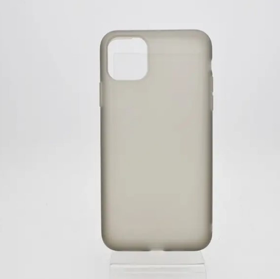 Чохол накладка TPU Latex для iPhone 11 Pro Max (Black), фото 1