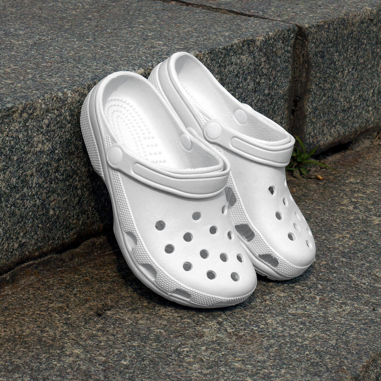 АКЦІЯ! по типу Crocs крокси сланці капці шльопанці білі