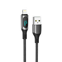 Кабель Hoco S51 Extreme USB Type-A Apple Lightning 2.4 A 1,2 m Black