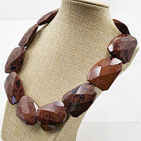 Буси Обсидіан Махагон 40х30х13 мм 48 см