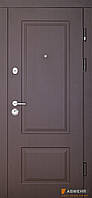 Двери входные, квартирные ABWEHR. Модель 509/520 RAMINA (КС) Цвет Венге темна (ВТ1663)/ Венге темна (ВТ1663)