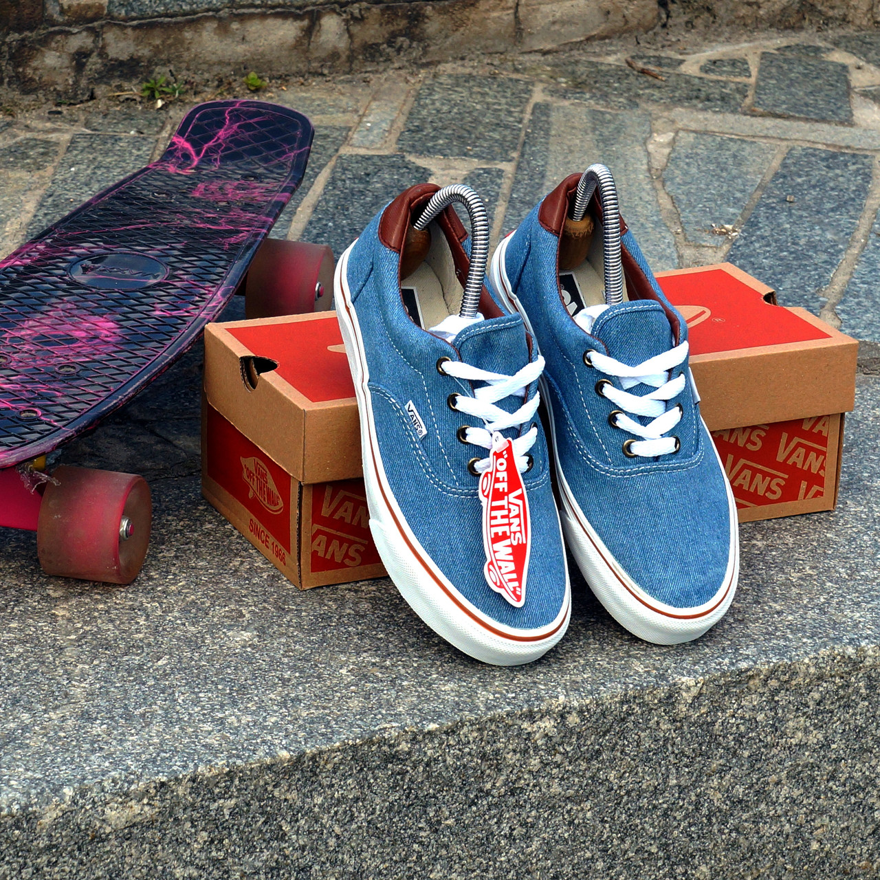 РОЗПРОДАЖ Кросівки Кеди Vans Authentic сині
