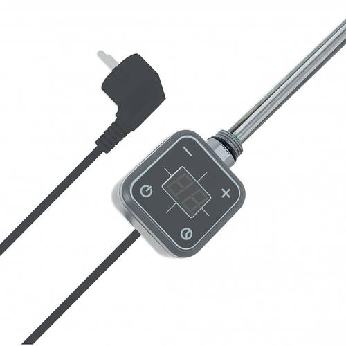 Купить Тен 300W/230V/L 300мм, хром цифровий дисплей 110 см TTR з чорним ...