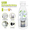Портативний блендер-пляшка 350 мл Fresh Juice Blender, USB/міні блендер для коктейлів, фото 5