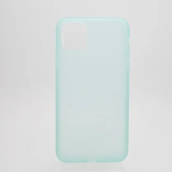 Чохол накладка TPU Latex для iPhone 11 Pro Max (Turqoise), фото 1