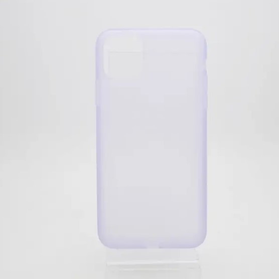 Чохол накладка TPU Latex для iPhone 11 Pro Max (Violet), фото 1