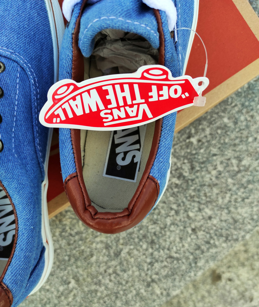 SALE Кросівки Кеди Vans Authentic сині 37 23.5 cм