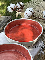 Тарілка "Глибока" 500 мл, "Simple red"