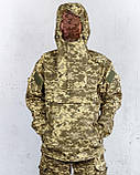 Куртка парка анорак військова форма бавовна 100% камуфляж піксель ЗСУ МM14, фото 2