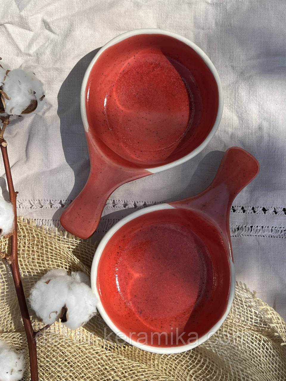 Бульйонниця 280 мл, «Simple red»