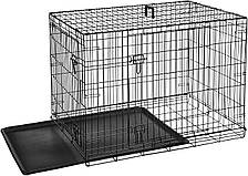 Металева клітка Dog Cage XL для транспортування собак великих розмірів — 108 x 70 x 77 см, фото 4