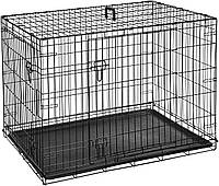 Металлическая клетка Dog Crate XL для транспортировки собак крупных размеров - 108 x 70 x 77 см