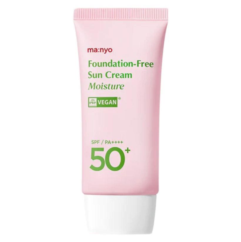 Сонцезахисний тонувальний крем Manyo Factory Foundation-Free Sun Cream Moisture SPF50+/PA++++ 50 мл