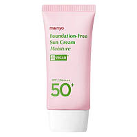 Сонцезахисний тонувальний крем Manyo Factory Foundation-Free Sun Cream Moisture SPF50+/PA++++ 50 мл