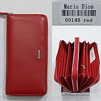 Жіночий шкіряний гаманець на змійці Mario Dion оптом/роздріб