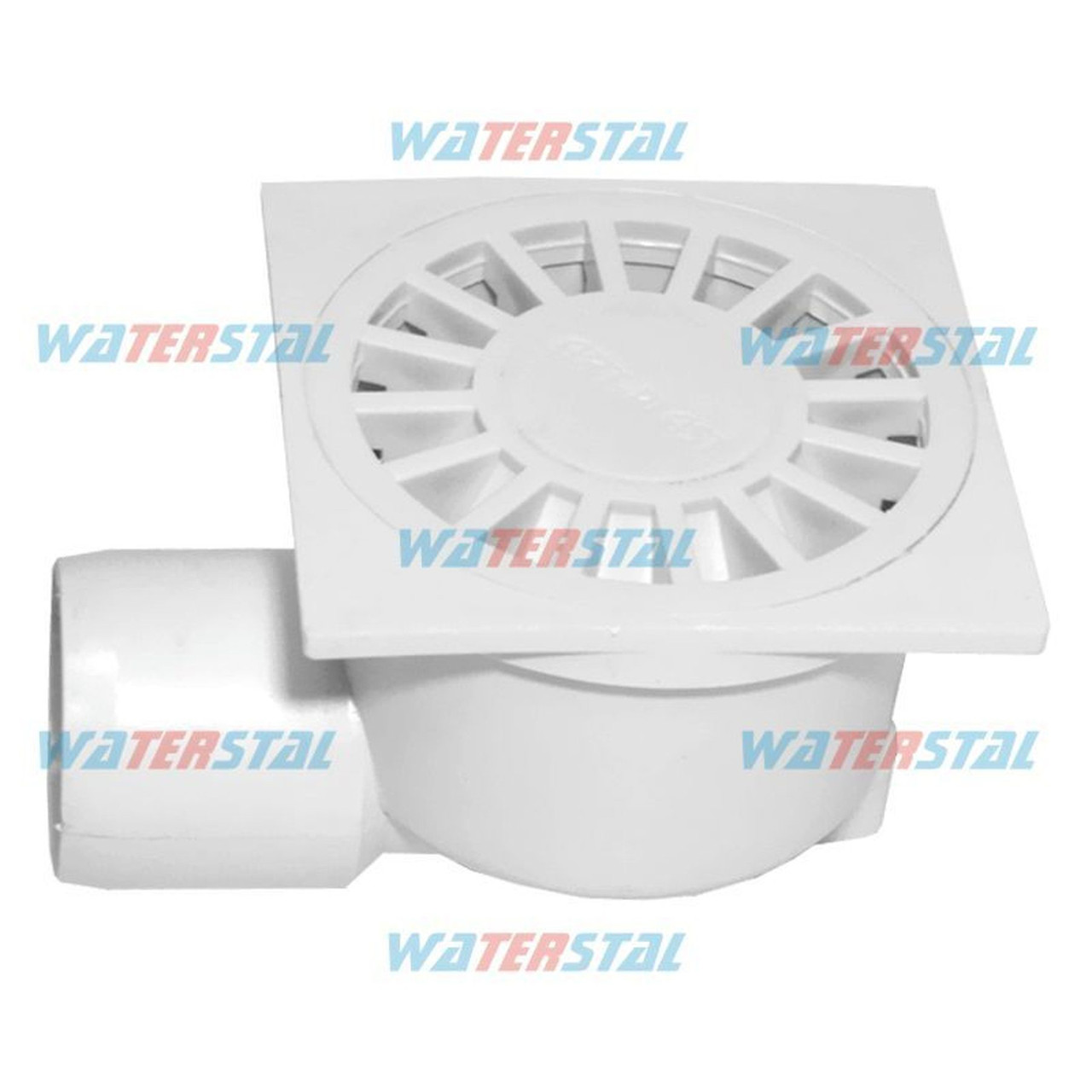 Купить Трап 100* 100 мм, боковой отвод Ø50, пластиковый Waterstal (YS ...