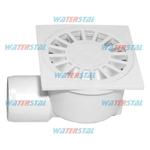 Купить Трап 100* 100 мм, боковой отвод Ø50, пластиковый Waterstal (YS ...