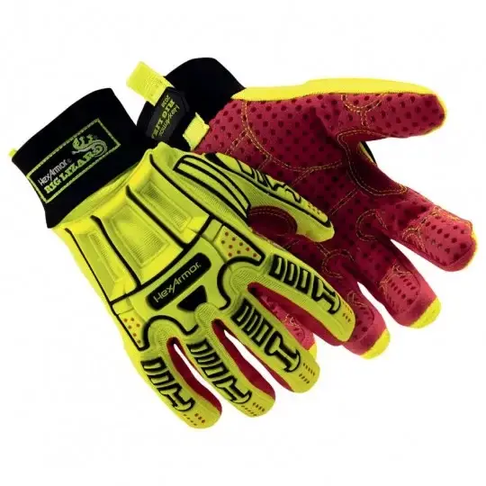 Ударостійка рукавичка HexArmor® Rig Lizard® Mud Grip+® 2038, фото 1