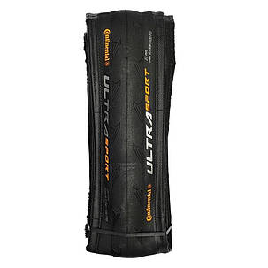 Покришка Continental Ultra Sport III — 28" | 700 x 23C, чорна, складана, skin, фото 1