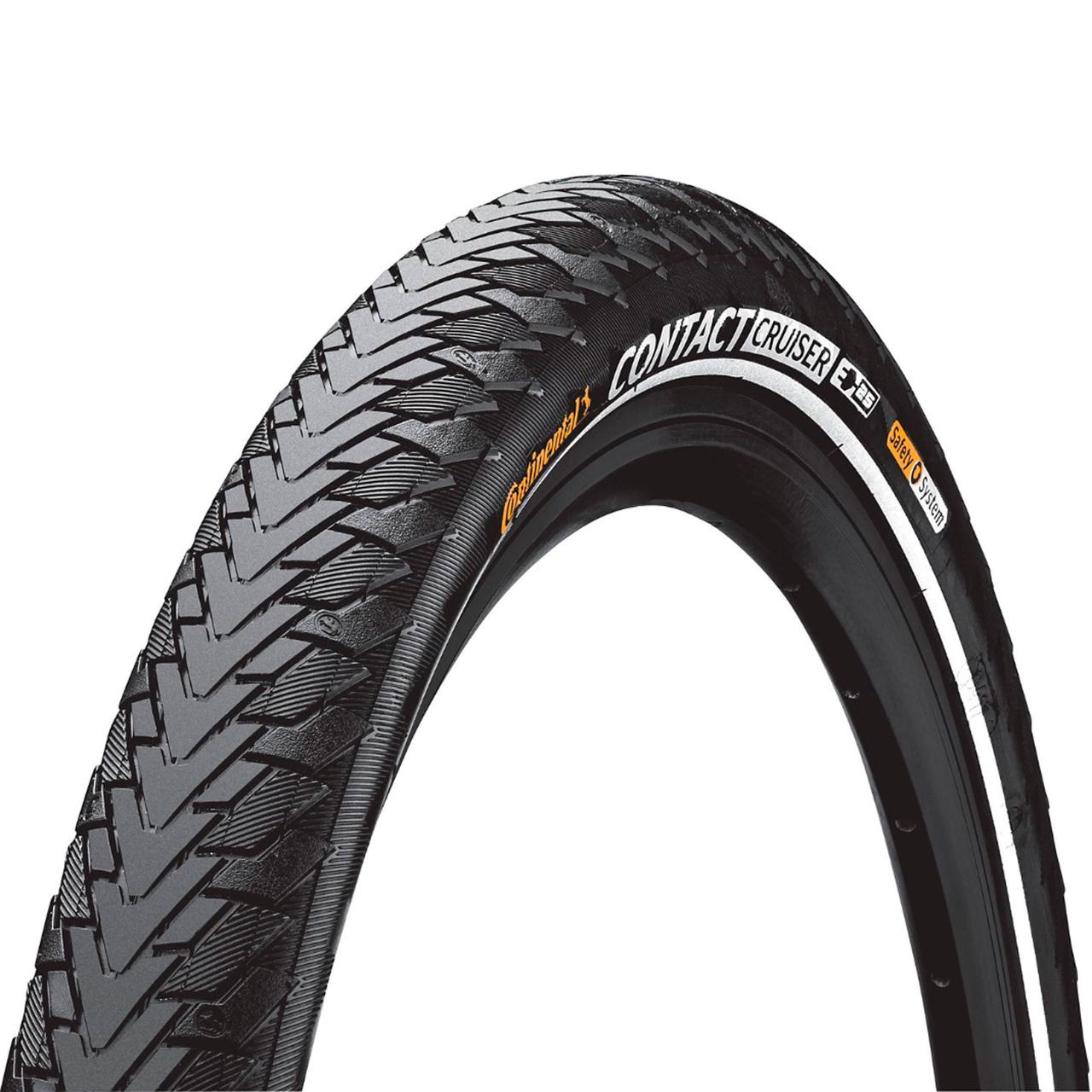 Покришка Continental CONTACT Cruiser Reflex, 28"x2.20, 55-622, Wire, SafetySystem Breaker, 1025 г, чорний