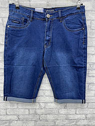 Чоловічі сині джинсові шорти великих розмірів