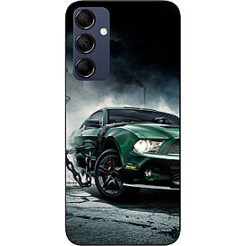 Бампер силіконовий для Samsung Galaxy M14 5G з малюнком Мустанг