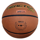 Баскетбольний м'яч Wilson Reaction Pro розмір 5 композитна шкіра коричневий для гри на вулиці-в залі, фото 5